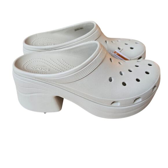 New Crocs Siren Clog Heeled Mens 13 Womens 15 Shoes - Picture 1 of 12